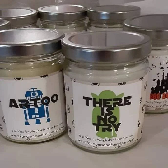 Pre Order 9oz  Size Glass Jar Candles -  Magical Theme park Inspired - Floridian Lobby, Poly Lobby and more