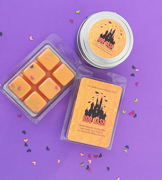 October Scent of the Month Boo Bash Wax Melt, Candle or Room Spray Magical Vanilla Pumpkin Marshmallow and Candy Corn scent